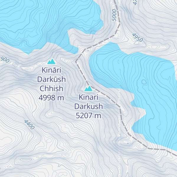 Map of Kinari Darkush