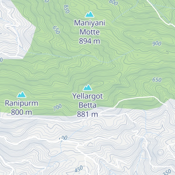Map of Yellargot Betta