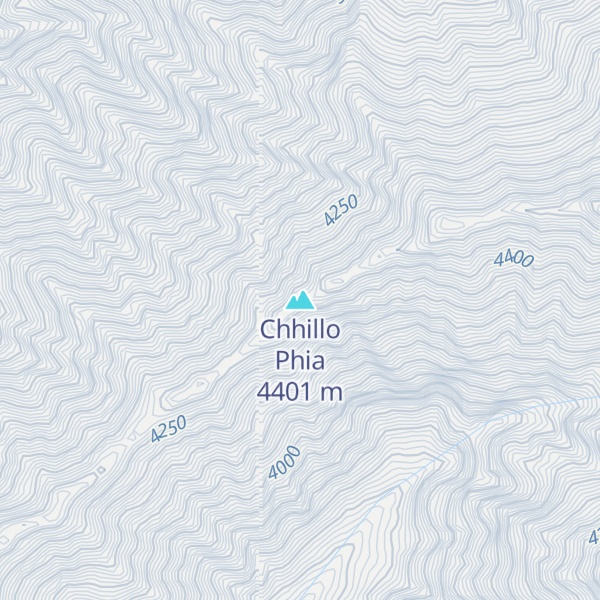 Map of Chhillo Phia