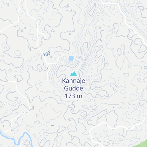 Map of Kannaje Gudde