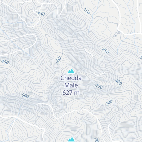 Map of Chedda Male