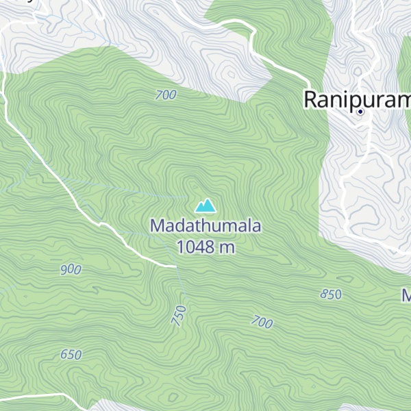 Map of Madathumala