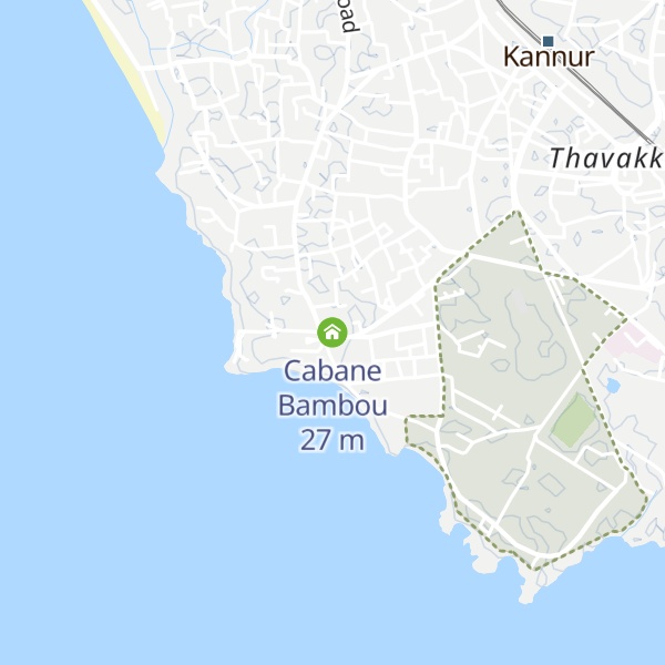 Map of Cabane Bambou