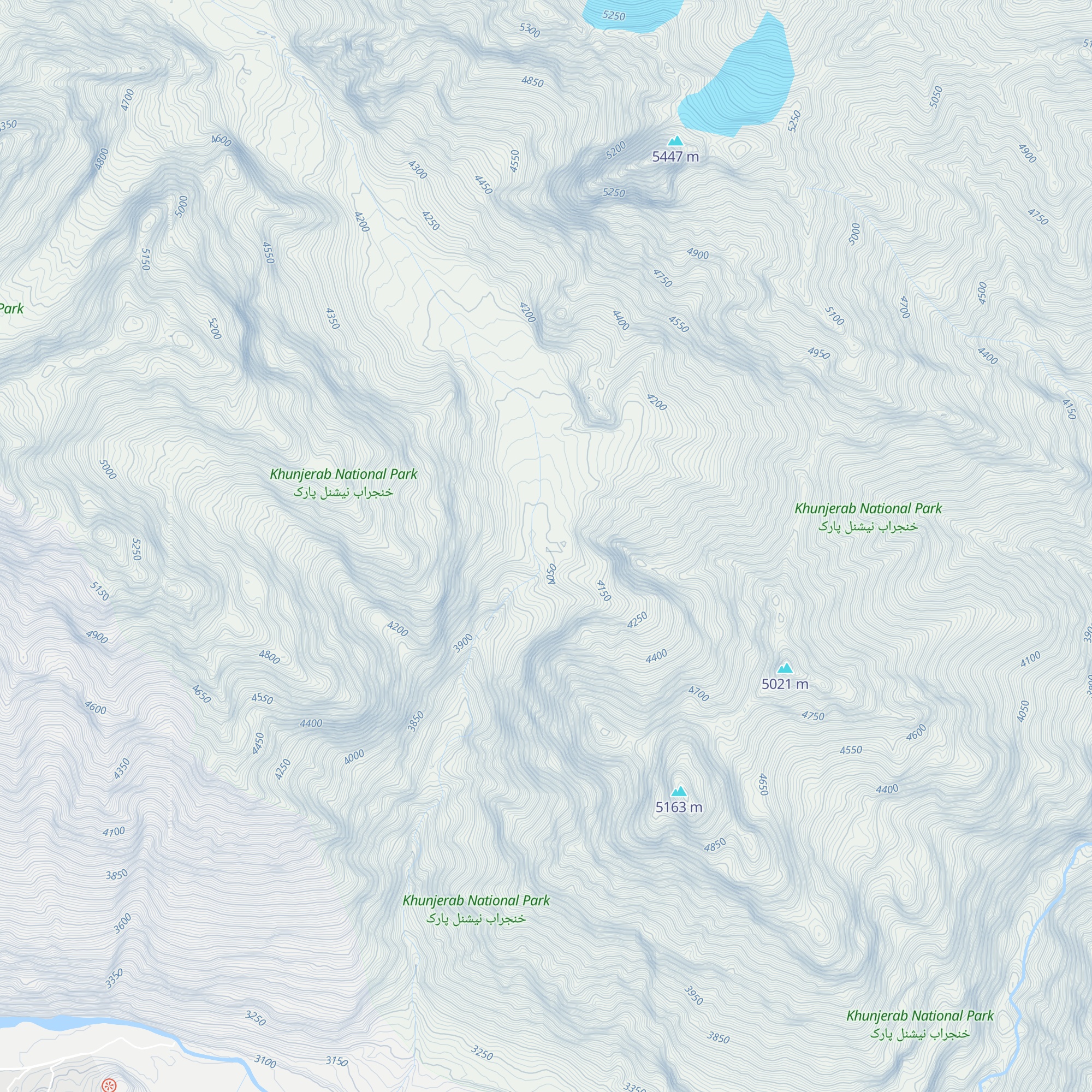 Zardgarbeen Shelter map