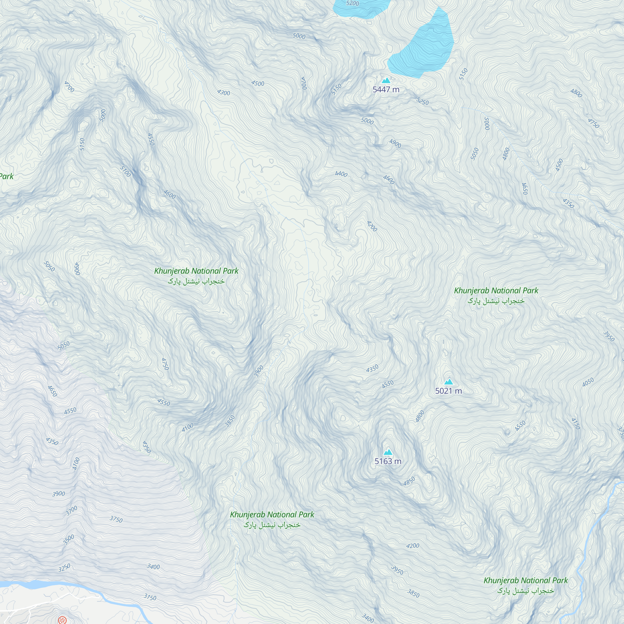 Zardgarbeen Shelter map