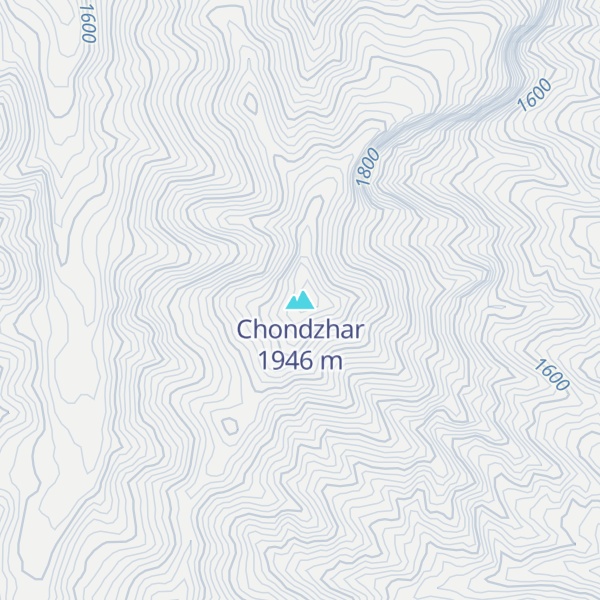 Map of Chondzhar