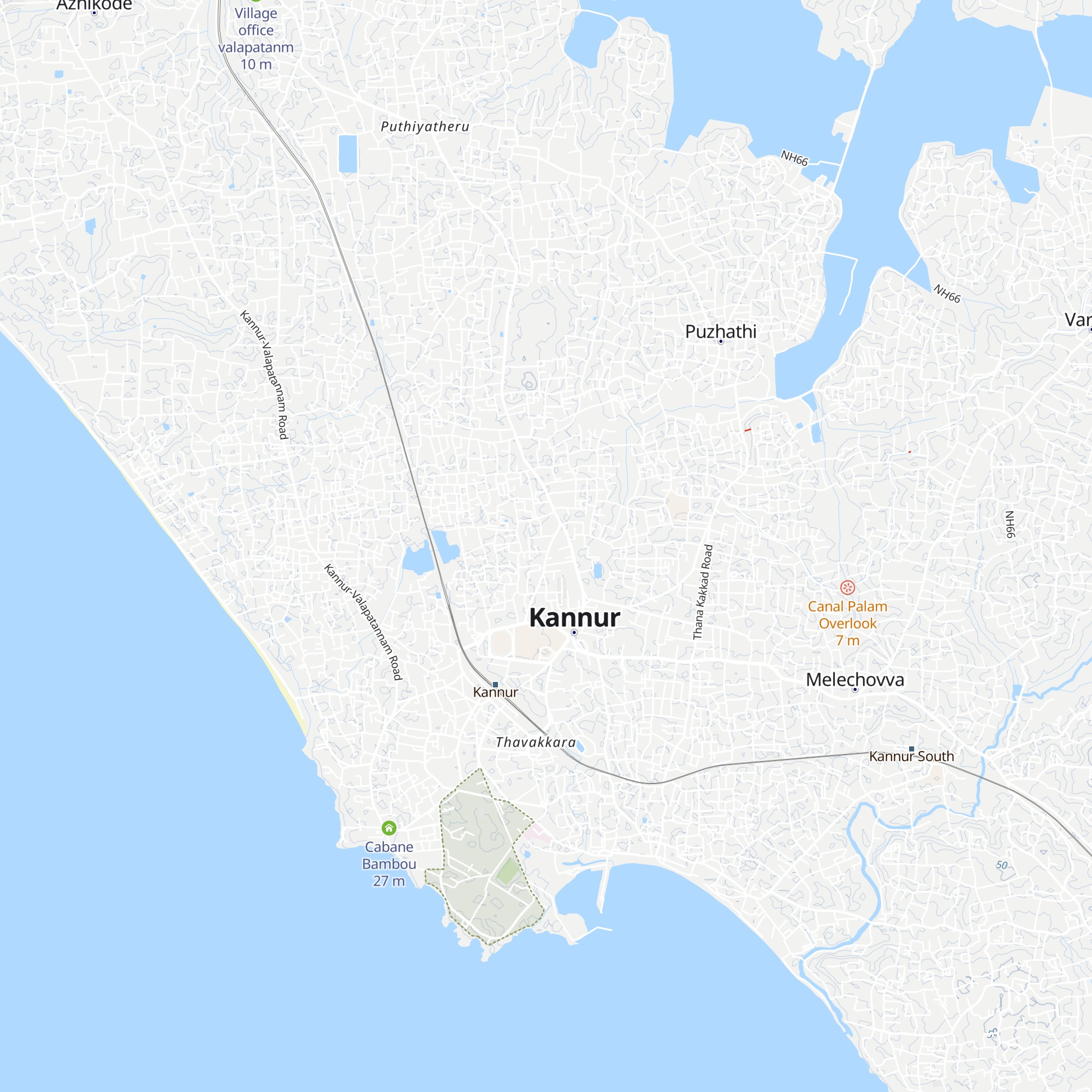 Cabane Bambou map