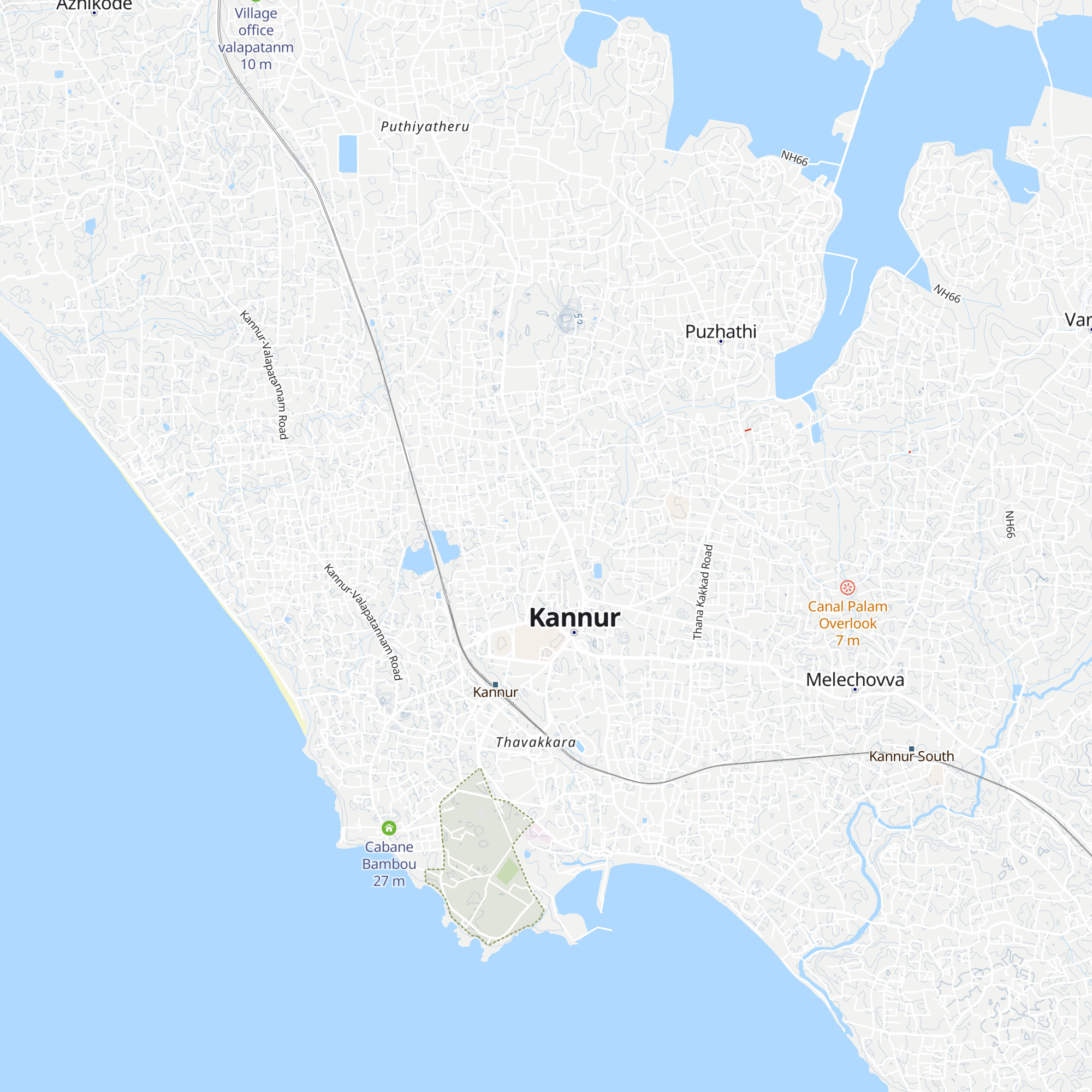 Cabane Bambou map