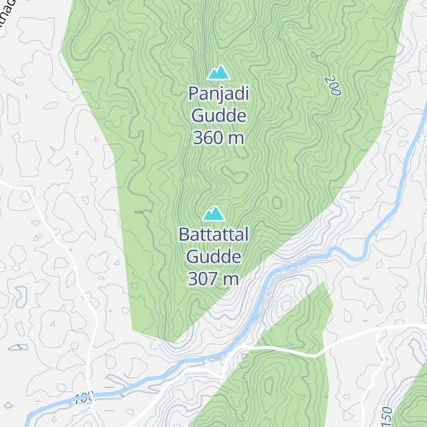 Map of Battattal Gudde
