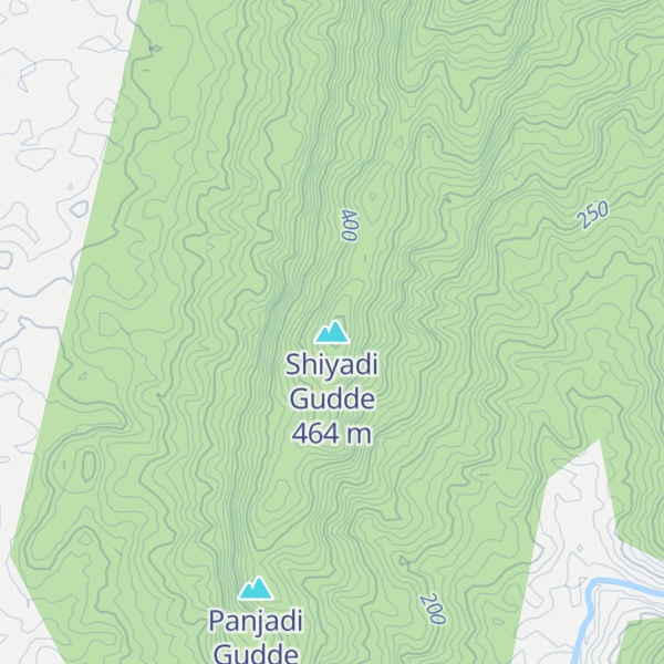 Map of Shiyadi Gudde