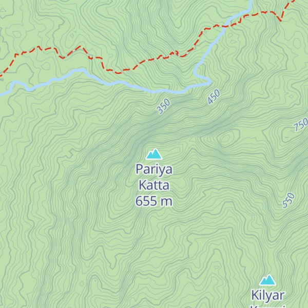 Map of Pariya Katta