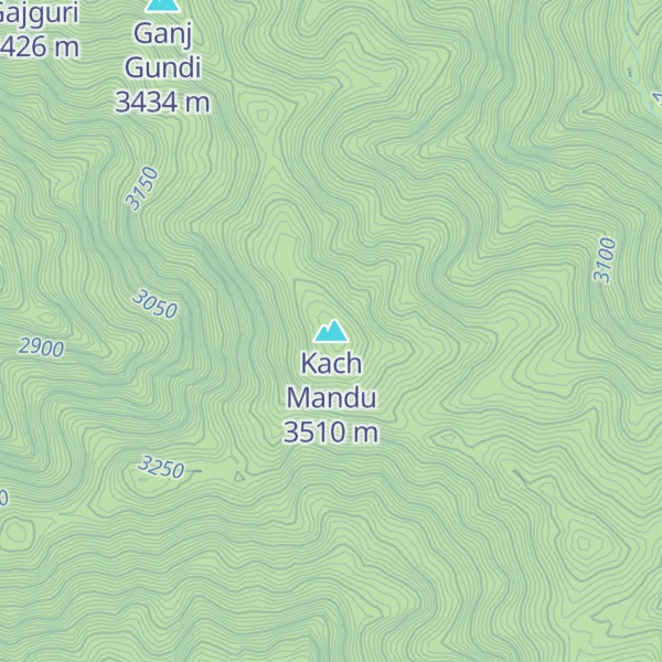 Map of Kach Mandu