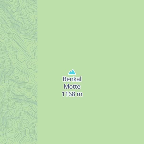 Map of Benkal Motte
