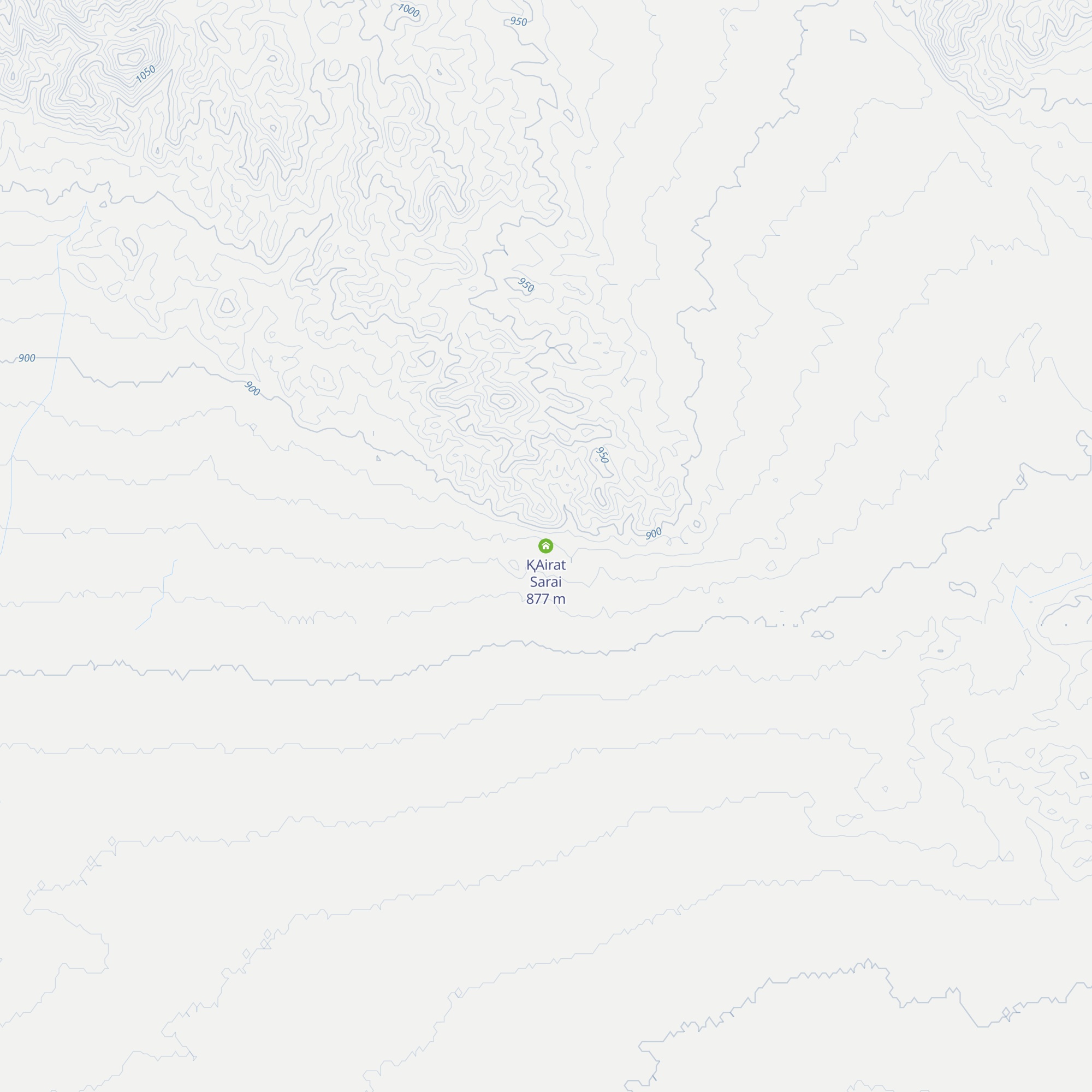 ҚAirat Sarai map