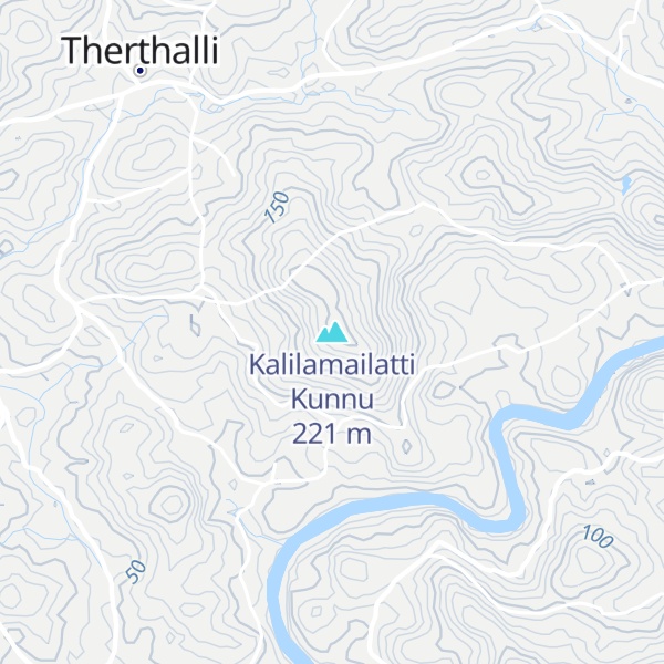 Map of Kalilamailatti Kunnu