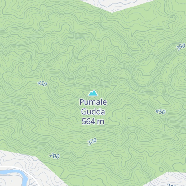 Map of Pumale Gudda