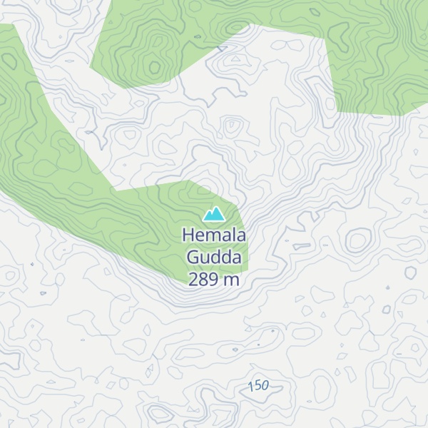 Map of Hemala Gudda