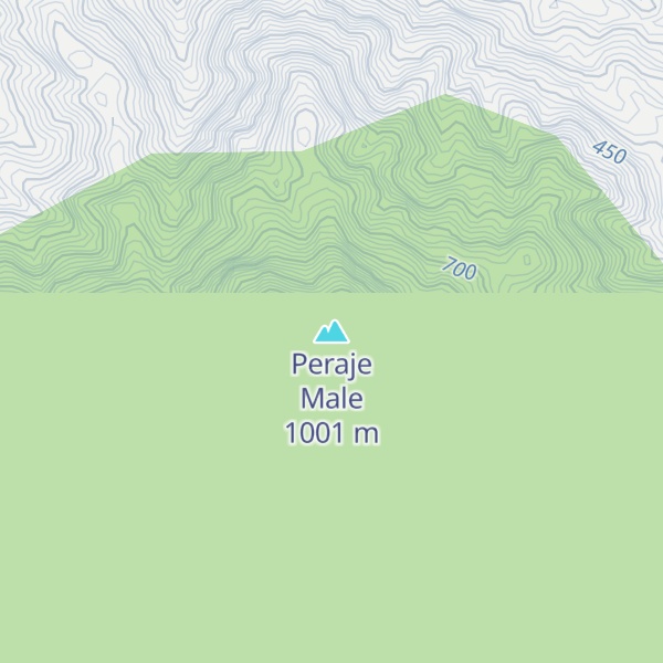 Map of Peraje Male
