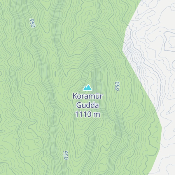 Map of Koramūr Gudda