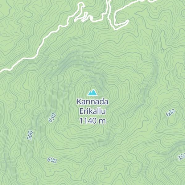 Map of Kannada Erikallu