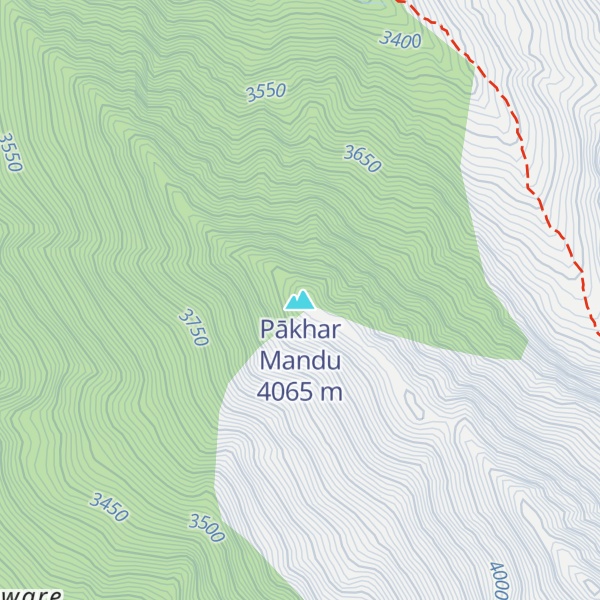Map of Pākhar Mandu