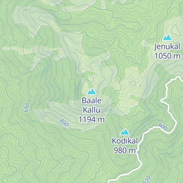 Map of Baale Kallu