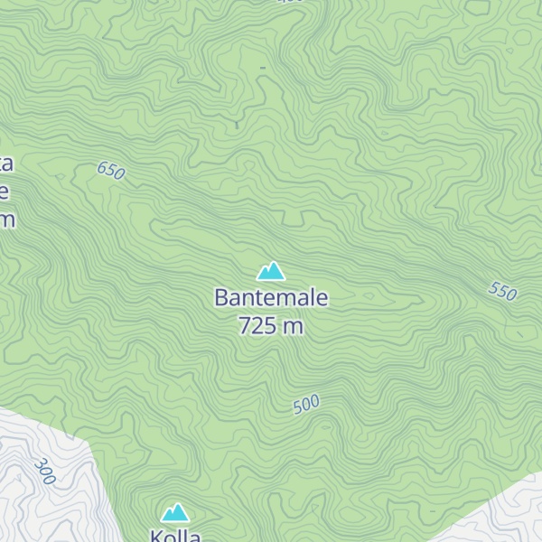 Map of Bantemale