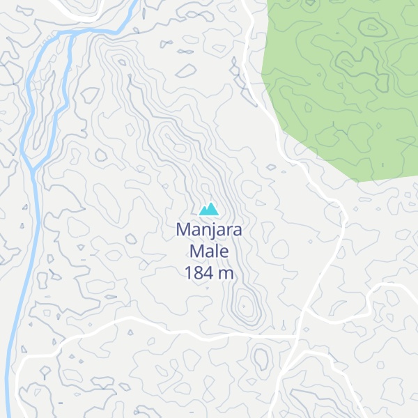 Map of Manjara Male