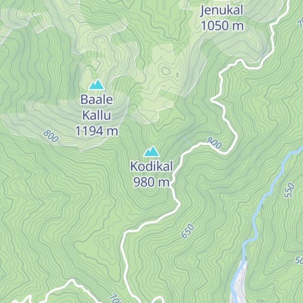 Map of Kodikal