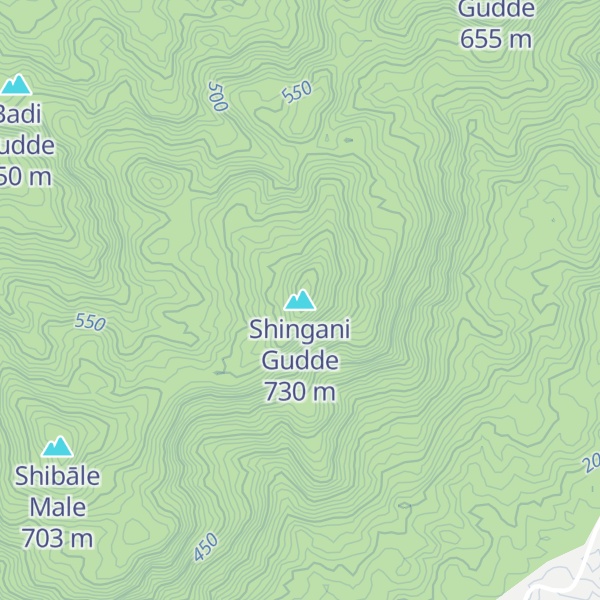 Map of Shingani Gudde