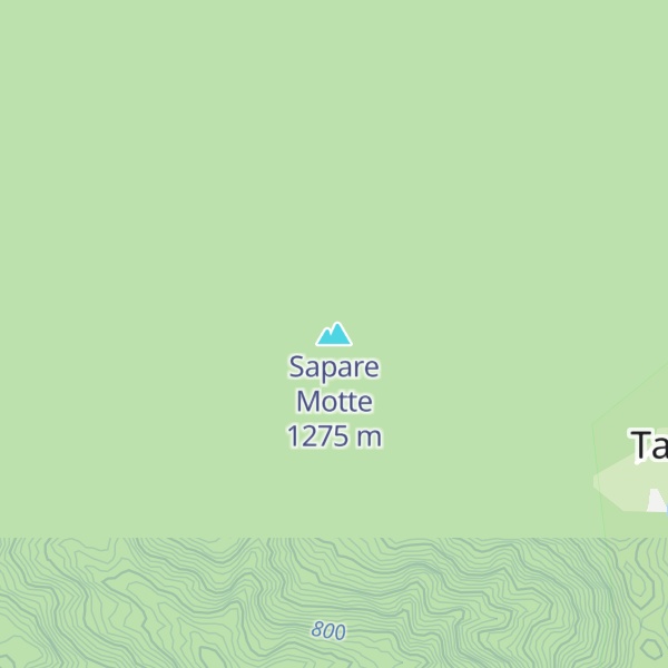 Map of Sapare Motte