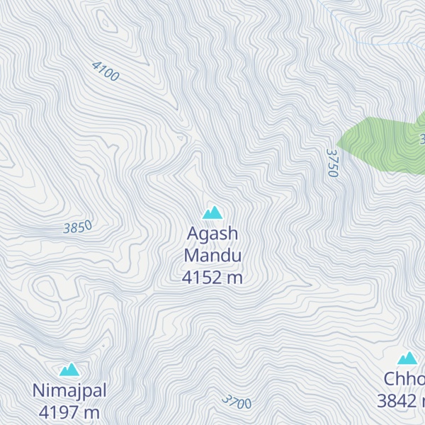 Map of Agash Mandu