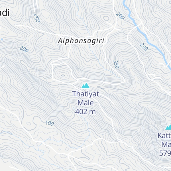 Map of Thatiyat Male
