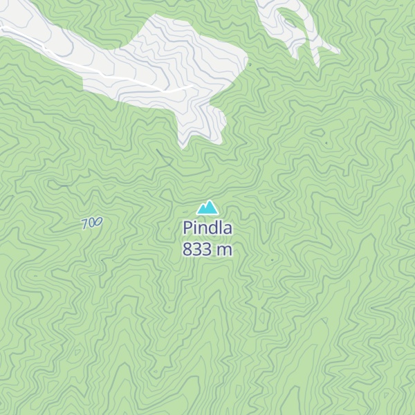 Map of Pindla