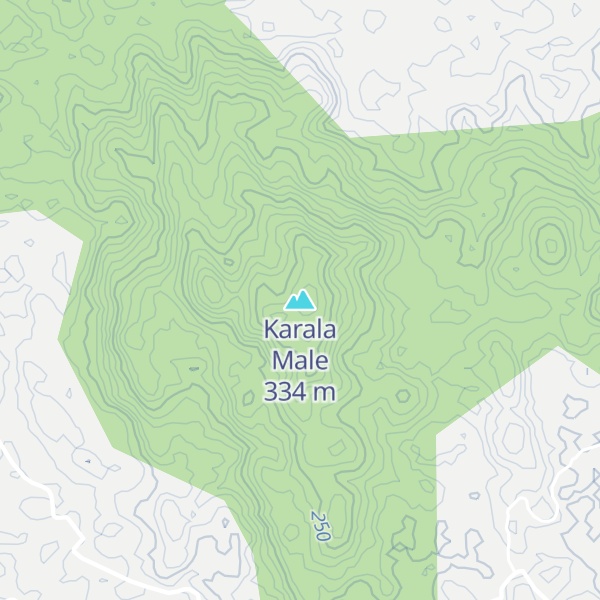Map of Karala Male