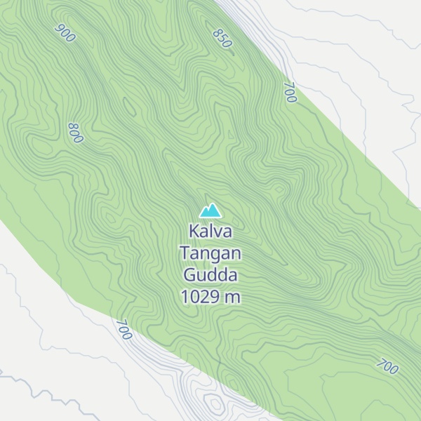 Map of Kalva Tangan Gudda