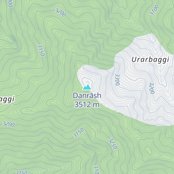 Map of Danrāsh