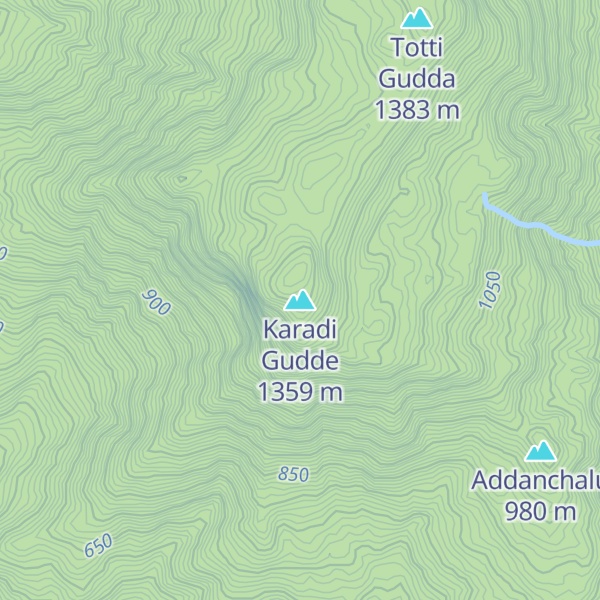 Map of Karadi Gudde
