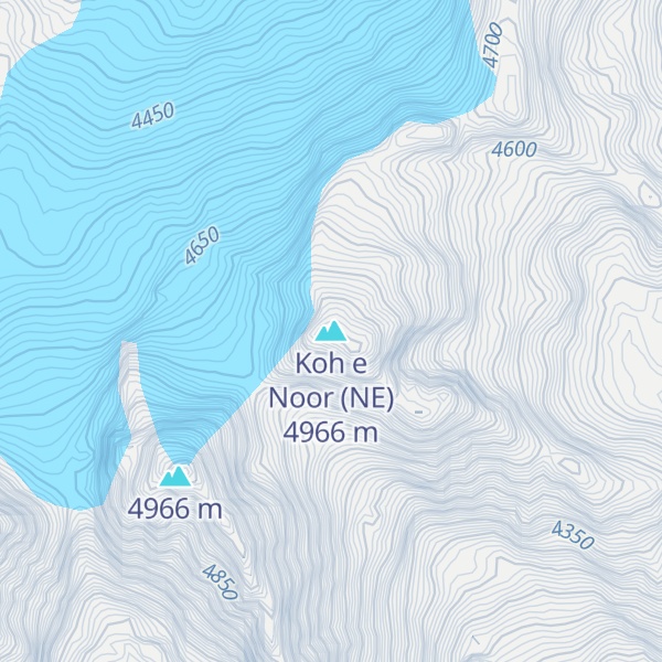 Map of Koh e Noor (NE)