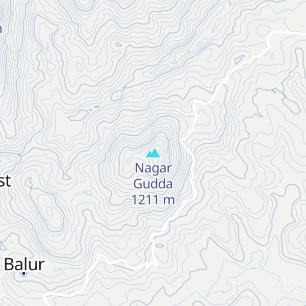 Map of Nagar Gudda