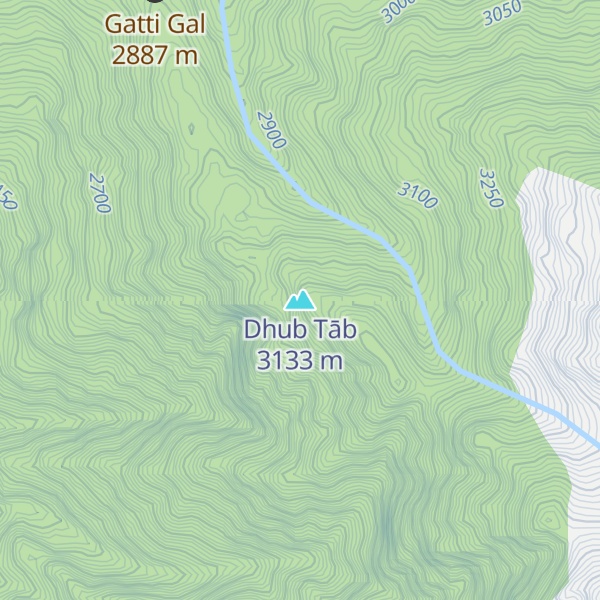 Map of Dhub Tāb