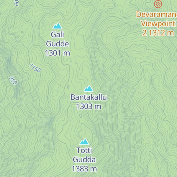 Map of Bantakallu