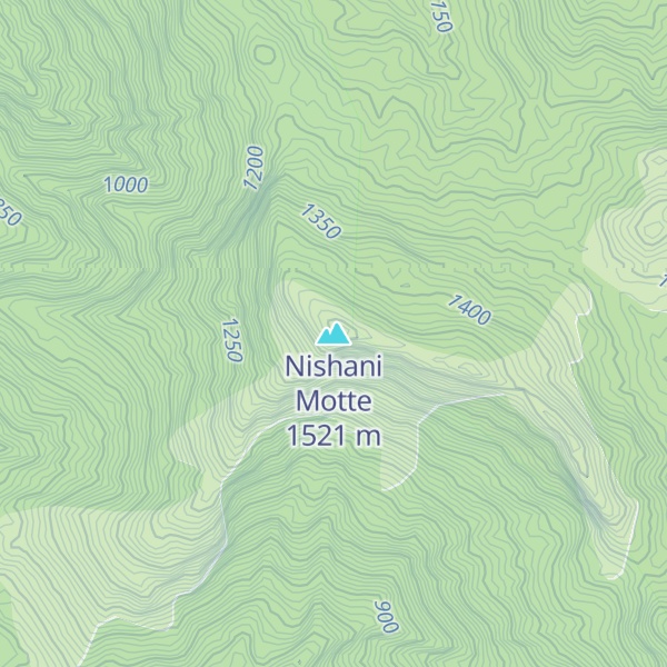 Map of Nishani Motte
