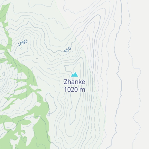 Map of Zhanke