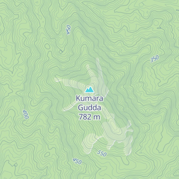 Map of Kumara Gudda
