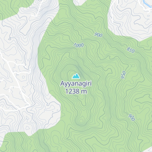 Map of Ayyanagiri