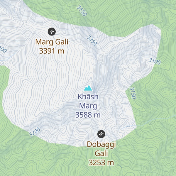 Map of Khāsh Marg