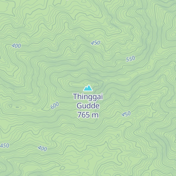 Map of Thinggai Gudde
