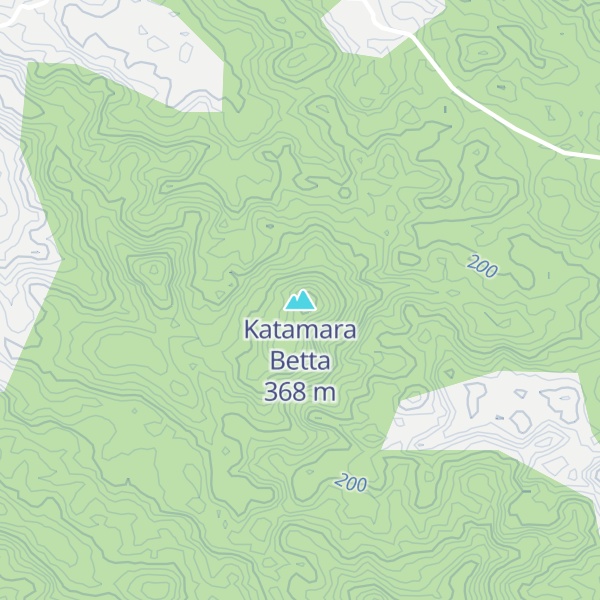 Map of Katamara Betta