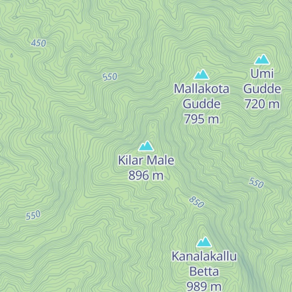 Map of Kilar Male